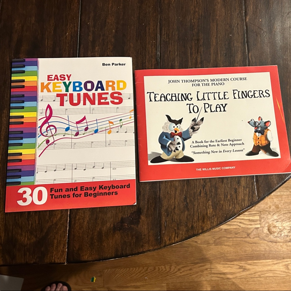 Colorful Beginner's Music Book Set for Kids
